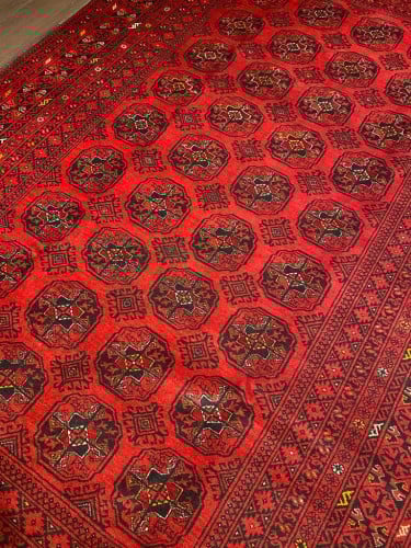 سجاد صوف مصنوع يدوياً مقاس: 200*300 سم - R25
