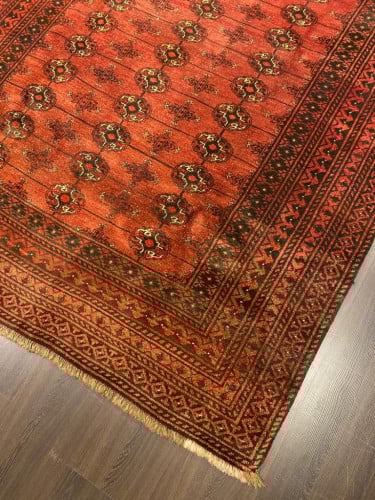 سجاد صوف مصنوع يدوياً مقاس: 150*277 سم - U34