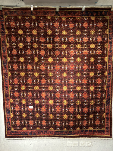 سجاد صوف مصنوع يدوياً مقاس 200*180 سم - F33