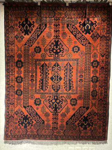 سجاد صوف مصنوع يدوياً مقاس 200*155 سم - B43