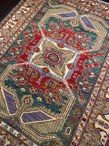 سجاد صوف مصنوع يدوياً مقاس 200*160 سم - M74