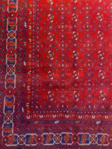 سجاد صوف مصنوع يدوياً مقاس: 196*280 سم - B1