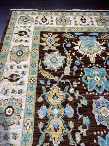 سجاد صوف مصنوع يدوياً مقاس: 150*200 سم- f114