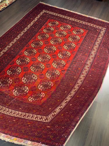 سجاد صوف مصنوع يدوياً مقاس: 195*265 سم - U92