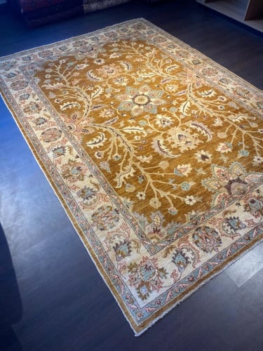 سجاد صوف مصنوع يدوياً مقاس: 190*270 سم - F5