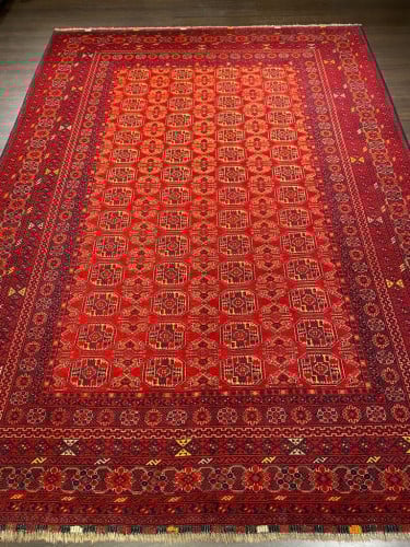 سجاد صوف مصنوع يدوياً مقاس 280*200 سم - F258