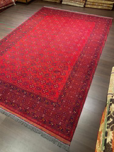 سجاد صوف مصنوع يدوياً مقاس: 196*290 سم - F248