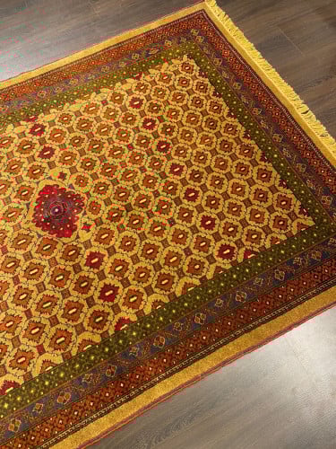 سجاد صوف مصنوع يدوياً مقاس 125*180 سم - G158