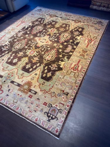 سجاد صوف مصنوع يدوياً مقاس: 212*283 سم - F4