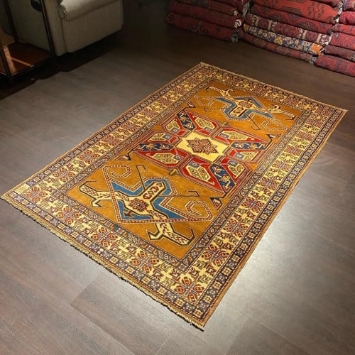 سجاد صوف مصنوع يدوياً مقاس 195*124 سم - M58