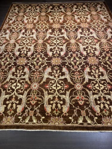 سجاد صوف مصنوع يدوياً مقاس 303*244 سم - F52