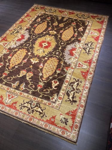 سجاد صوف مصنوع يدوياً مقاس: 195*270 سم - F182