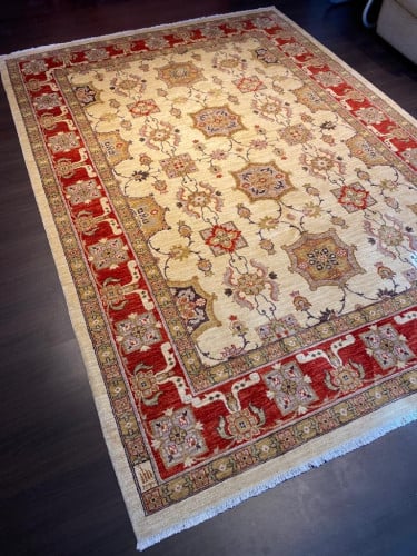 سجاد صوف مصنوع يدوياً مقاس: 200*300 سم - F17