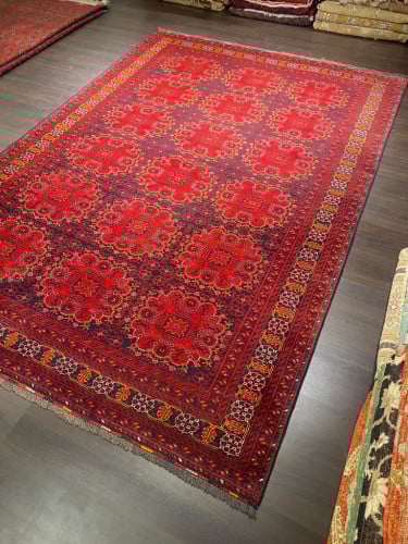 سجاد صوف مصنوع يدوياً مقاس 284*195 سم - F194