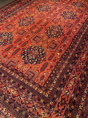 سجاد صوف مصنوع يدوياً مقاس 290*200 سم - L48