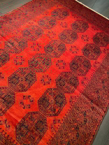 سجاد صوف مصنوع يدوياً مقاس 220*320 سم - U12