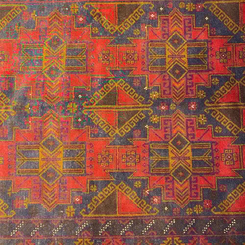 سجاد صوف مصنوع يدوياً مقاس 200*116 سم - R15