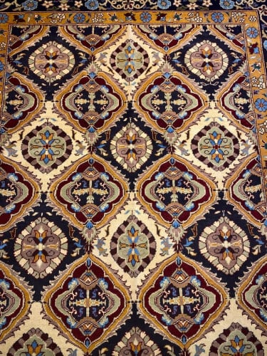 سجاد صوف مصنوع يدوياً مقاس 290*200 سم - F179