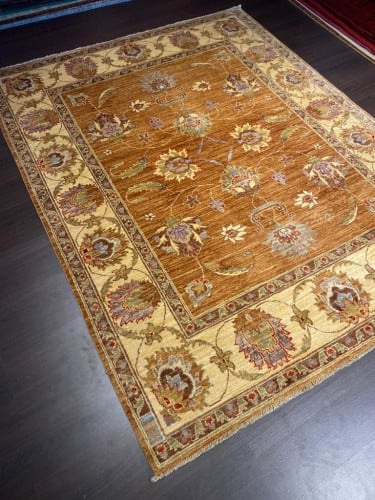 سجاد صوف مصنوع يدوياً مقاس: 160*200 سم- f110