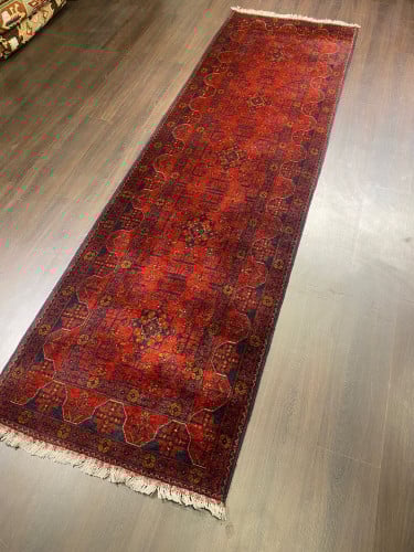 سجاد صوف مصنوع يدوياً مقاس 290*85 سم - B33