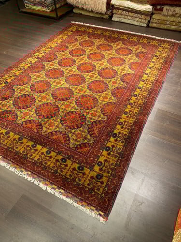 سجاد صوف مصنوع يدوياً مقاس 290*195 سم - F239