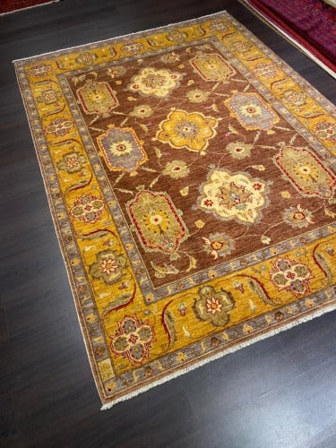 سجاد صوف مصنوع يدوياً مقاس: 170*240 سم - F129