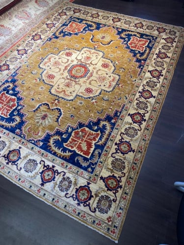 سجاد صوف مصنوع يدوياً مقاس: 209*280 سم - F146