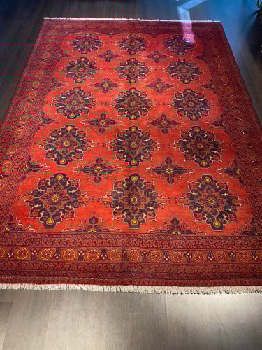 سجاد صوف مصنوع يدوياً مقاس 287*200 سم - L52