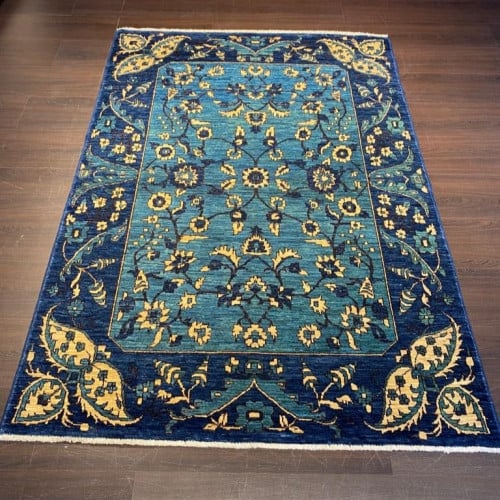 سجاد صوف مصنوع يدوياً مقاس: 117*174 سم - F25