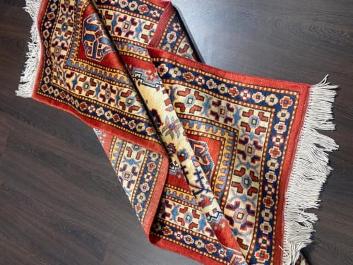 سجاد صوف مصنوع يدوياً مقاس 092*155 سم - G226