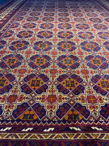 سجاد صوف مصنوع يدوياً مقاس: 194*287 سم - F11