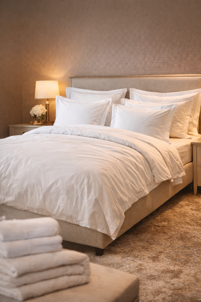 مفارش فنادق فاخرة : كيف تحصلي على نوم مريح مثل الفنادق في منزلك؟