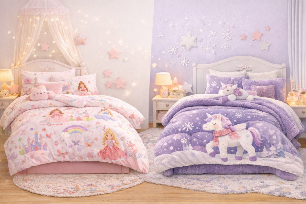 أجمل مفارش أطفال تضيف سحر خاص لغرفة طفلك