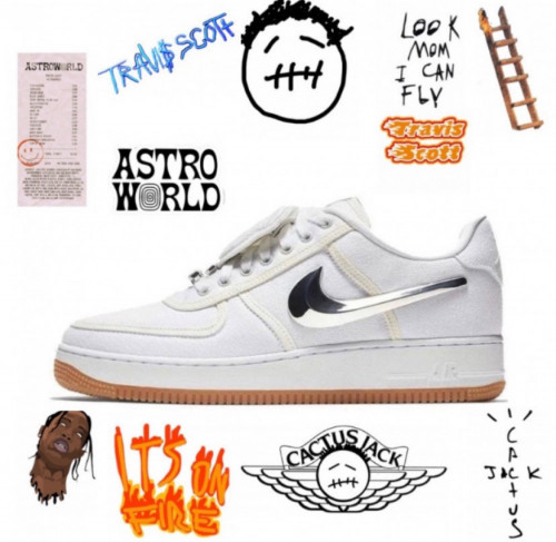 Jordan Air Force Travis Scott