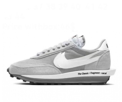 Nike LDWaffle x Sacai x Fragment Light Smoke Grey