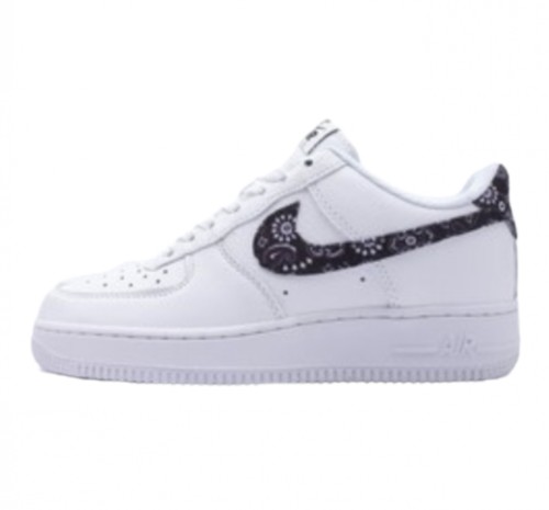 Nike Womens Air Force 1 Low "Paisley Worn black"