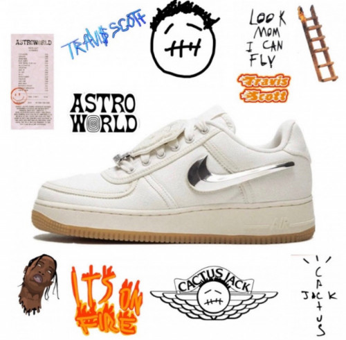 Jordan Air Force Travis Scott
