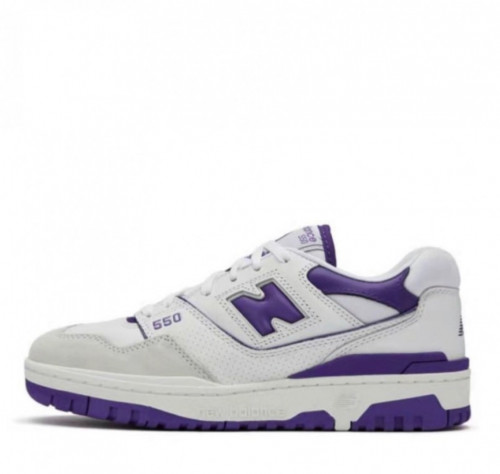 New Balance 550 White Purple
