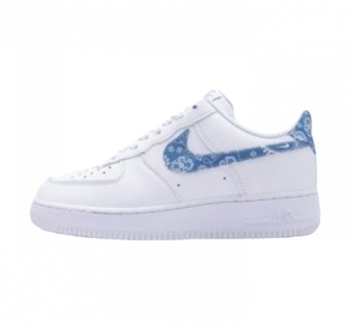 Nike Womens Air Force 1 Low "Paisley Worn Blue"