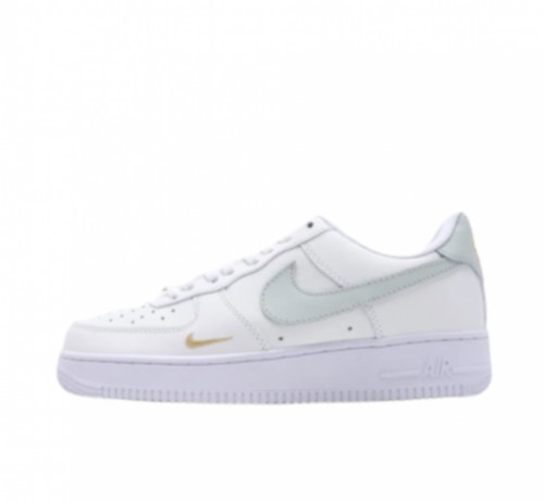 Nike Air Force 1 Low White Grey Gold
