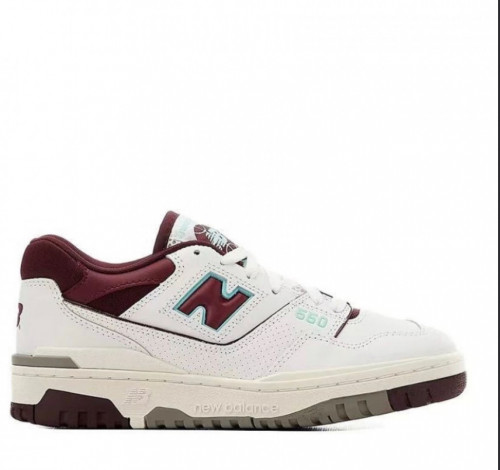 New Balance 550 Burgundy Turquoise