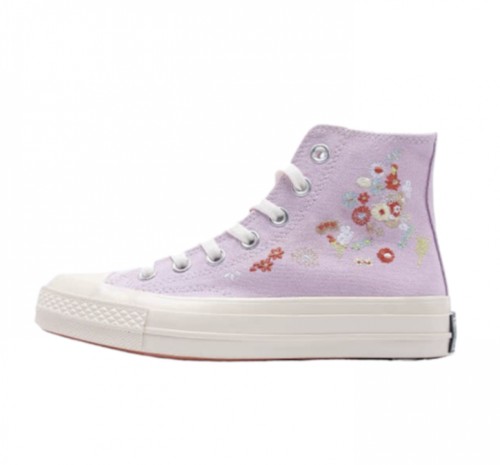 Converse WMNS Chuck 70 'Embroidered Floral Print - Pale Amethyst'