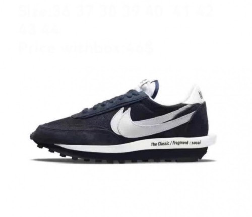 Nike LDWaffle x Sacai x Fragment Blackened Blue