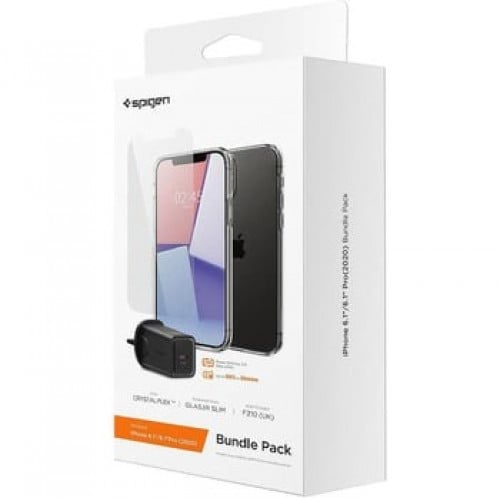 حزمة Spigen Bundle Pack ايفون 12/ 12 pro