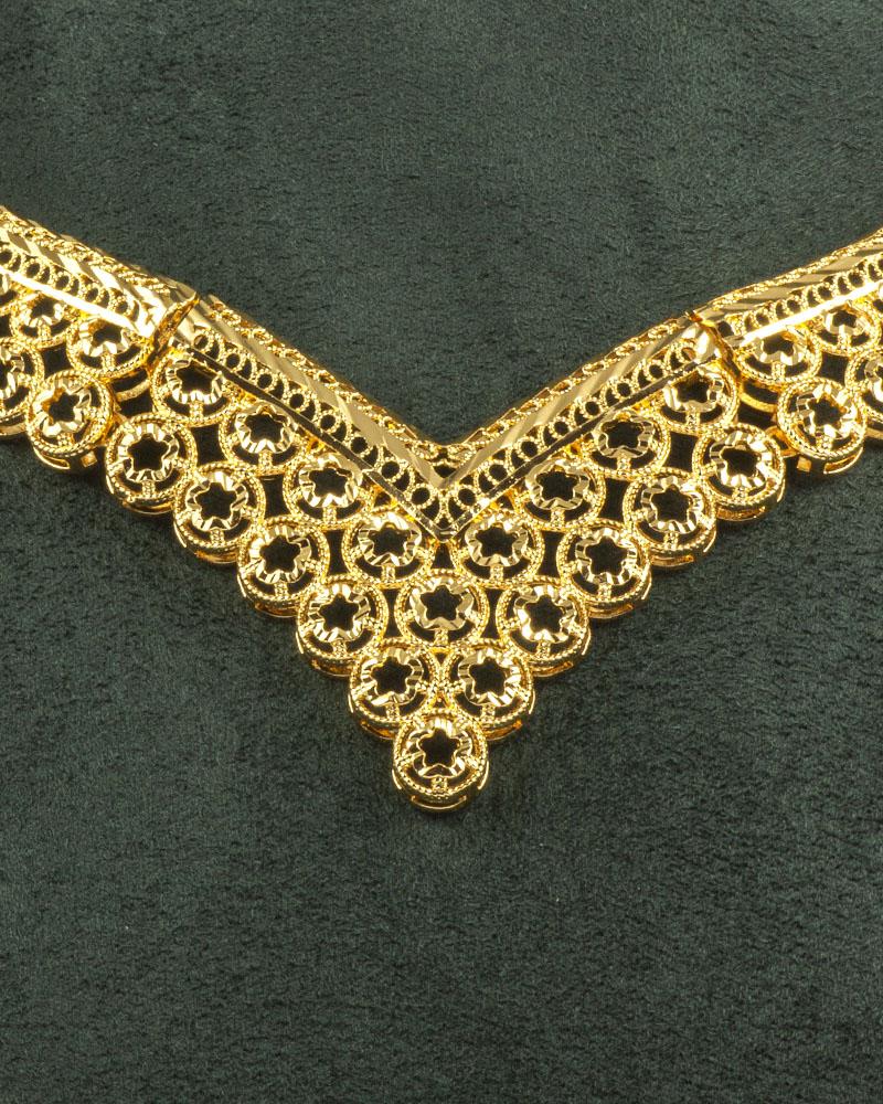 طقم بديل الذهب 5 قطع للخطوبة والمناسبات