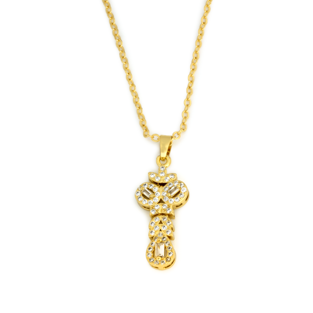 طقم مجوهرات بنات 5 قطع  بلمعة الألماس