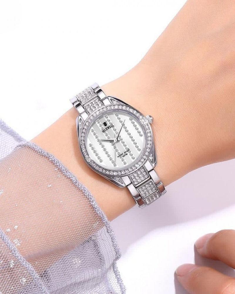 ساعة نسائية فاخرة بتصميم رسمي للهدايا و المناسبات