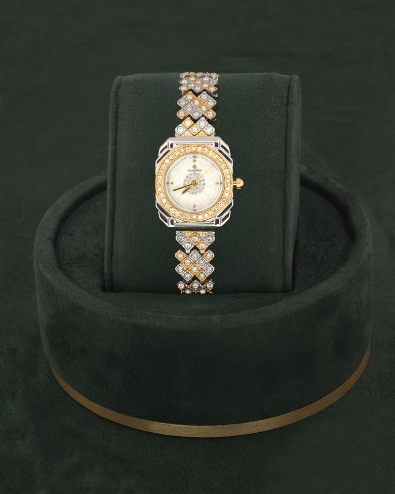 طقم شوكر  5 قطع مع ساعة يد فاخرة للهدايا الفاخرة