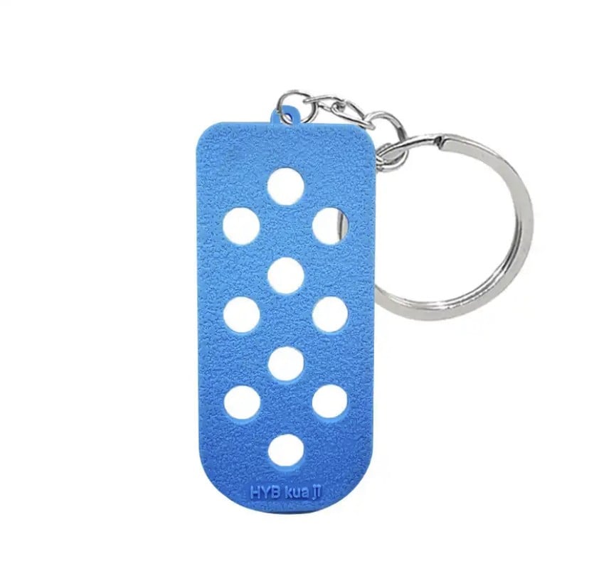 Light Blue Keychain Trendy
