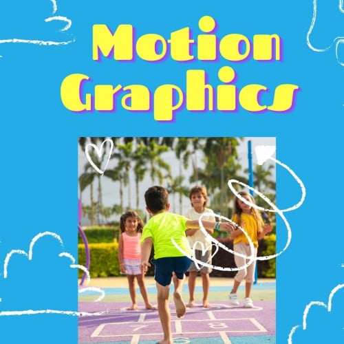 Motion Graphics (Moving Cartoons) 10 Sec